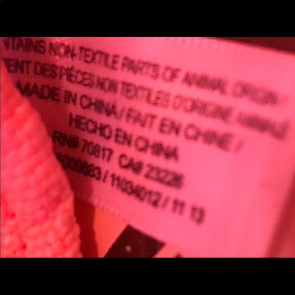 VS PINK XL SHOPPER TOTE/HEAVY/RARE/COLLECTIBLE PINK ORANGE COLOR - Picture 6 of 11